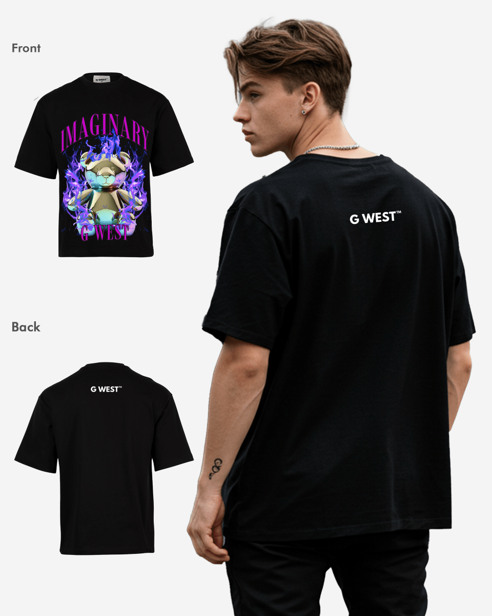 G-WEST IMAGINARY OVERSIZED TEE