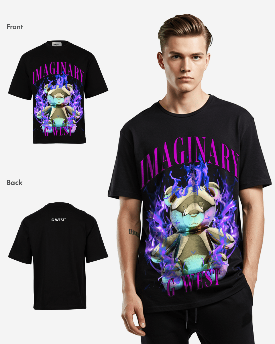 G-WEST IMAGINARY OVERSIZED TEE