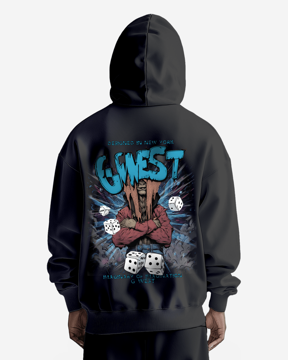 G West Imagine Of Imagination Oversize Hoodie