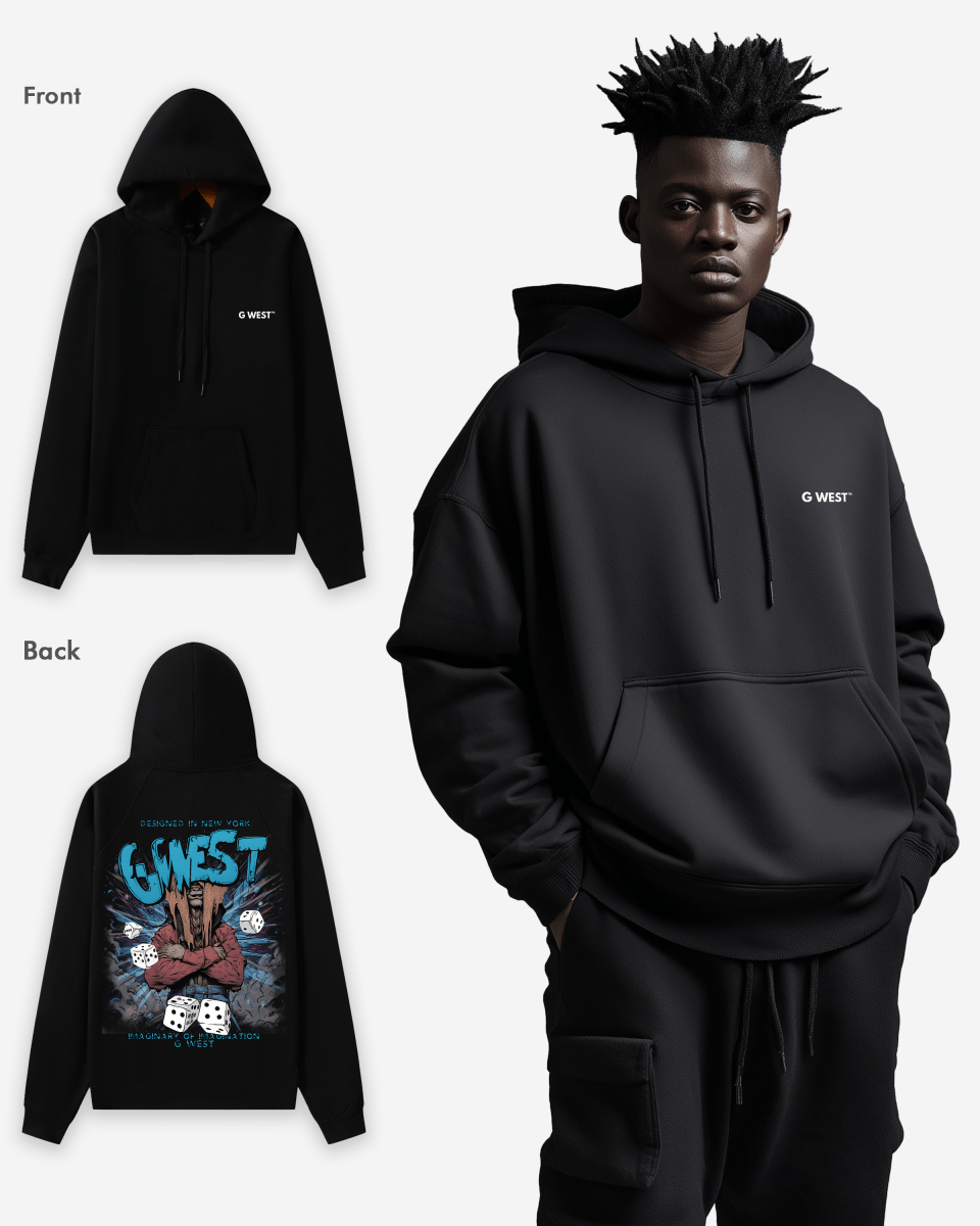 G West Imagine Of Imagination Oversize Hoodie