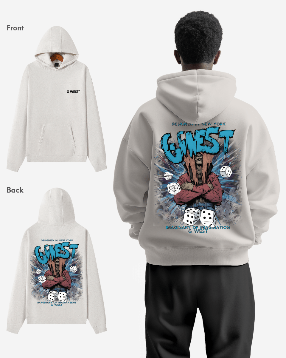 G West Imagine Of Imagination Oversize Hoodie