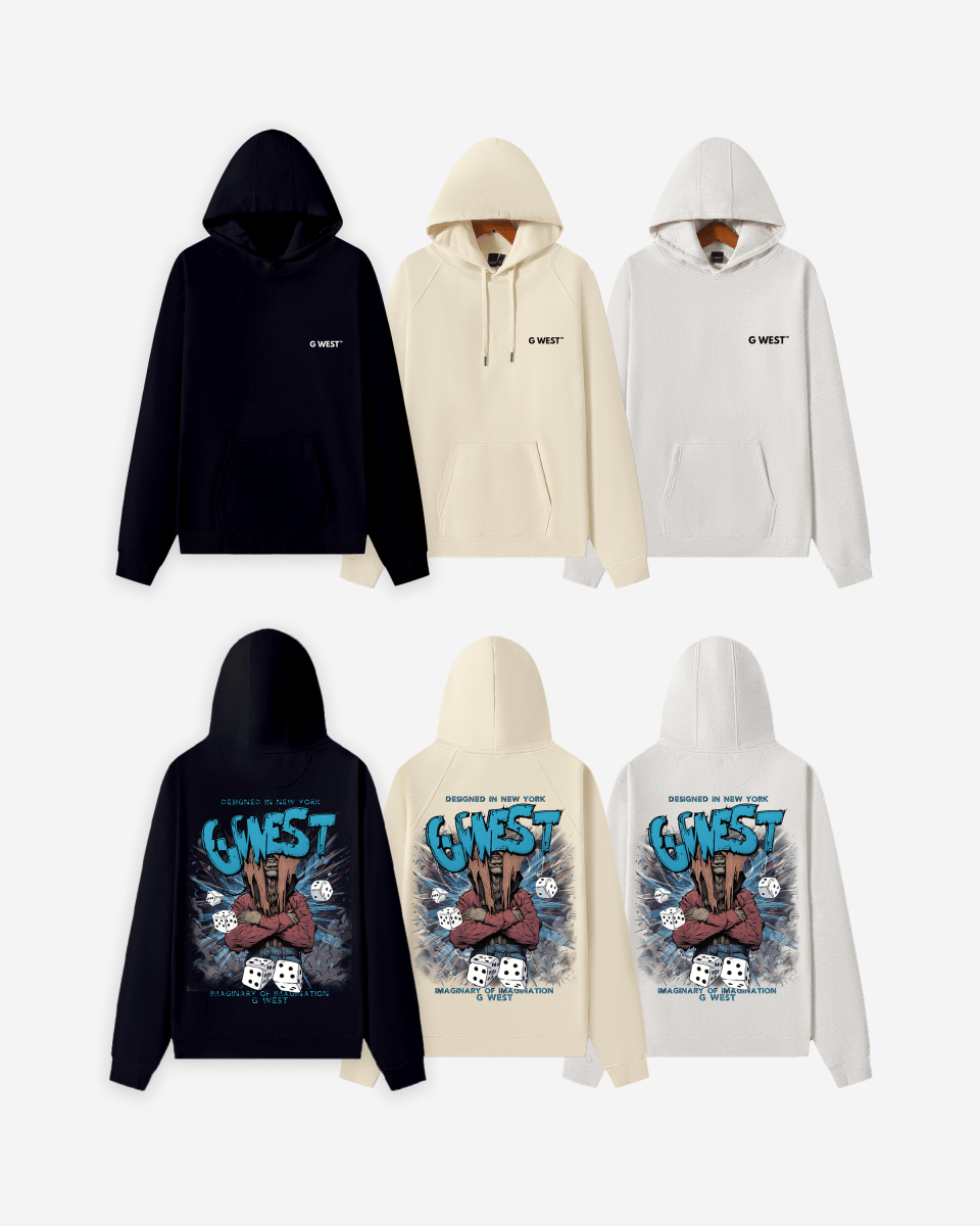 G West Imagine Of Imagination Oversize Hoodie