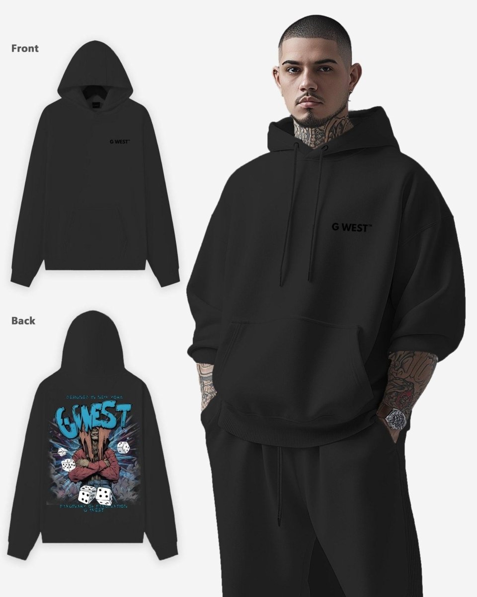 G West Imagine Of Imagination Oversize Hoodie