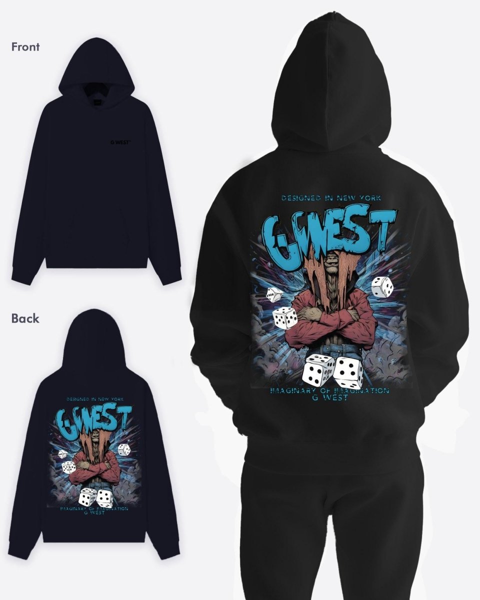 G West Imagine Of Imagination Oversize Hoodie
