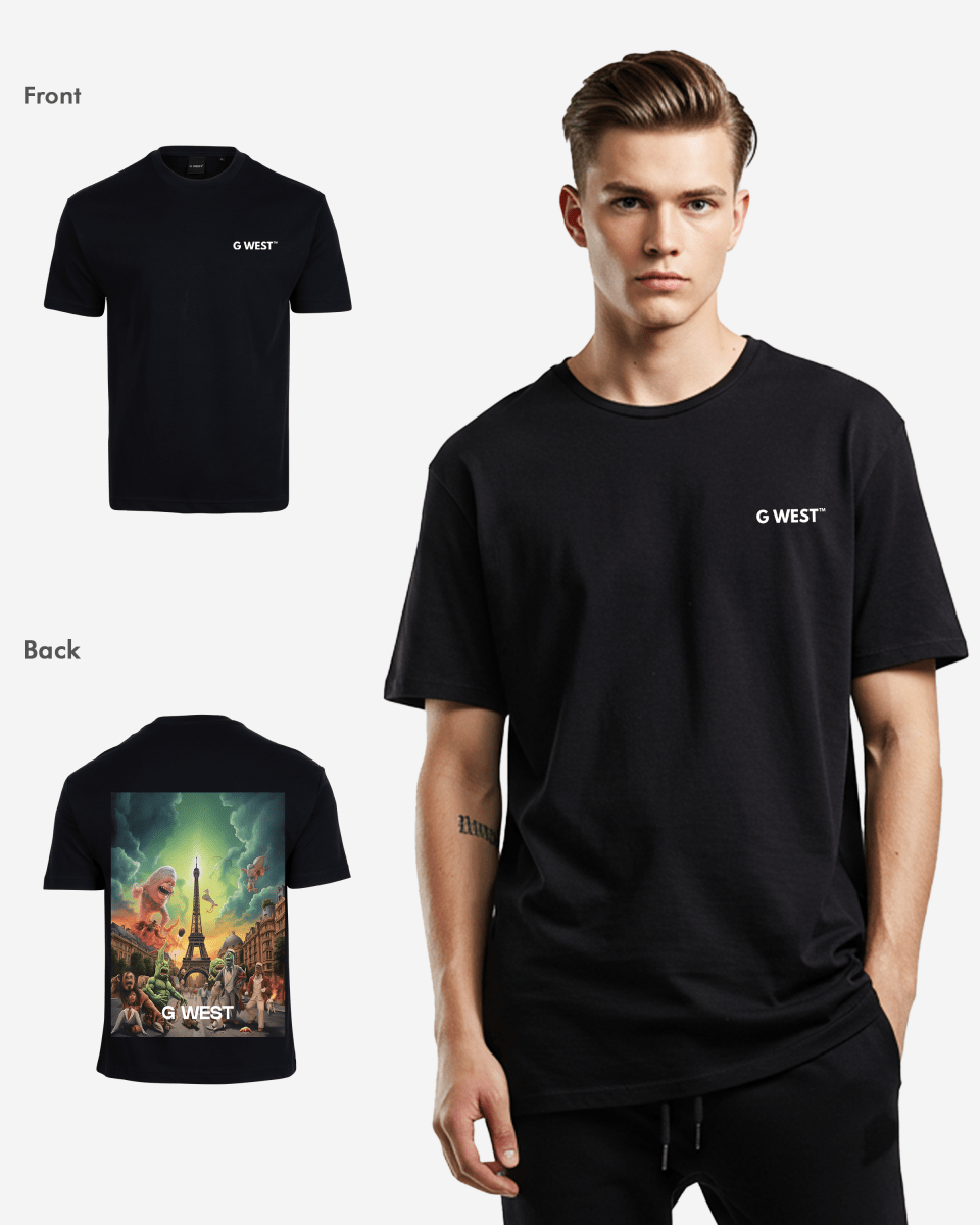 G West In Paris Oversized T-Shirt - 5 Colors