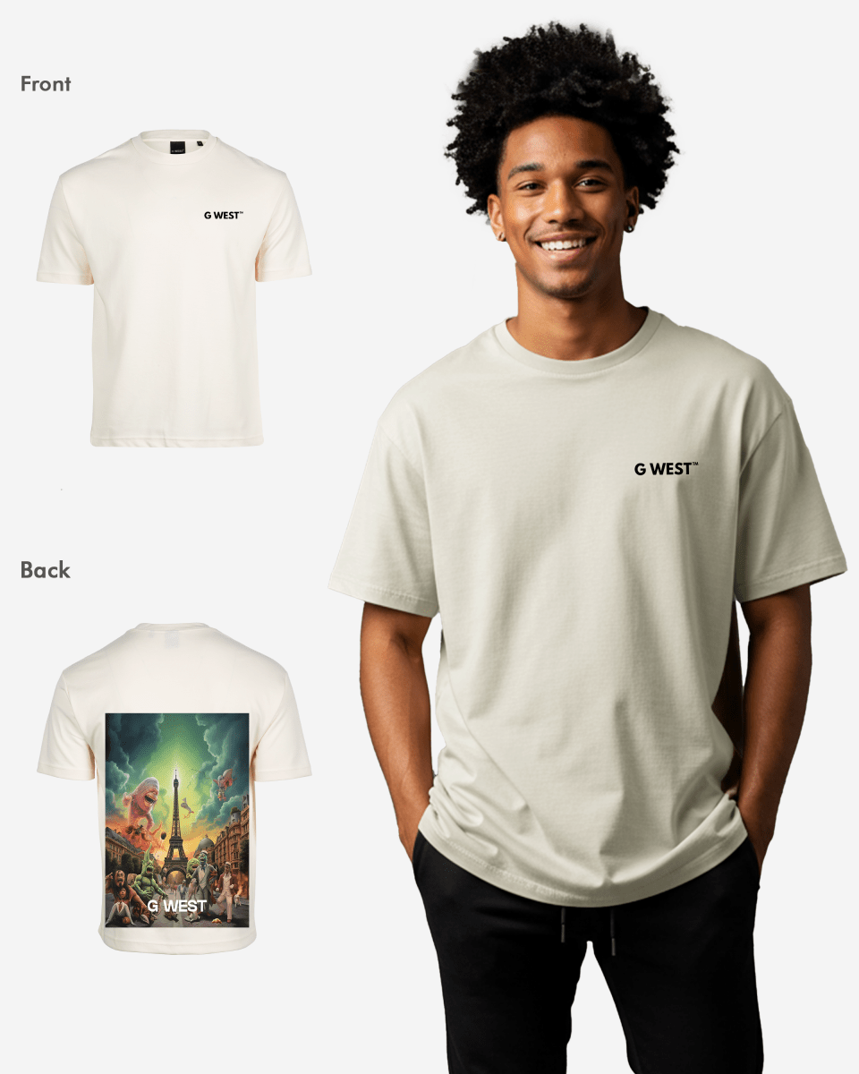 G West In Paris Oversized T-Shirt - 5 Colors