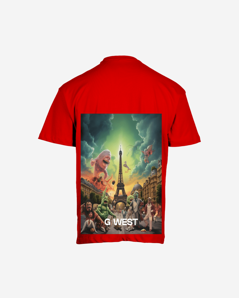 G West In Paris Oversized T-Shirt - 5 Colors