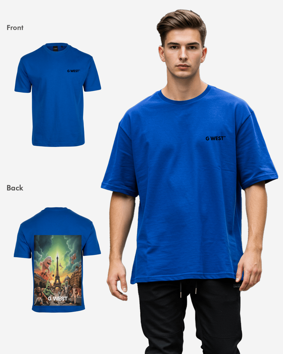 G West In Paris Oversized T-Shirt - 5 Colors