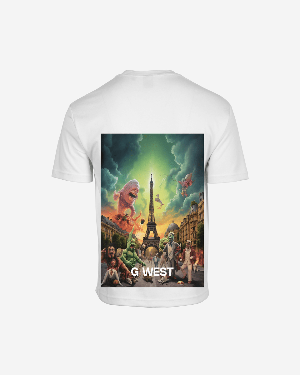 G West In Paris Oversized T-Shirt - 5 Colors