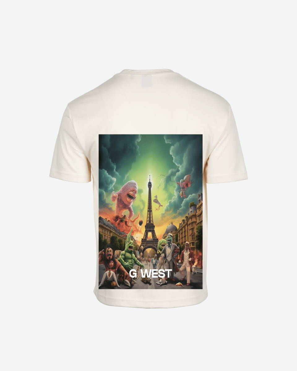 G West In Paris Oversized T-Shirt - 5 Colors