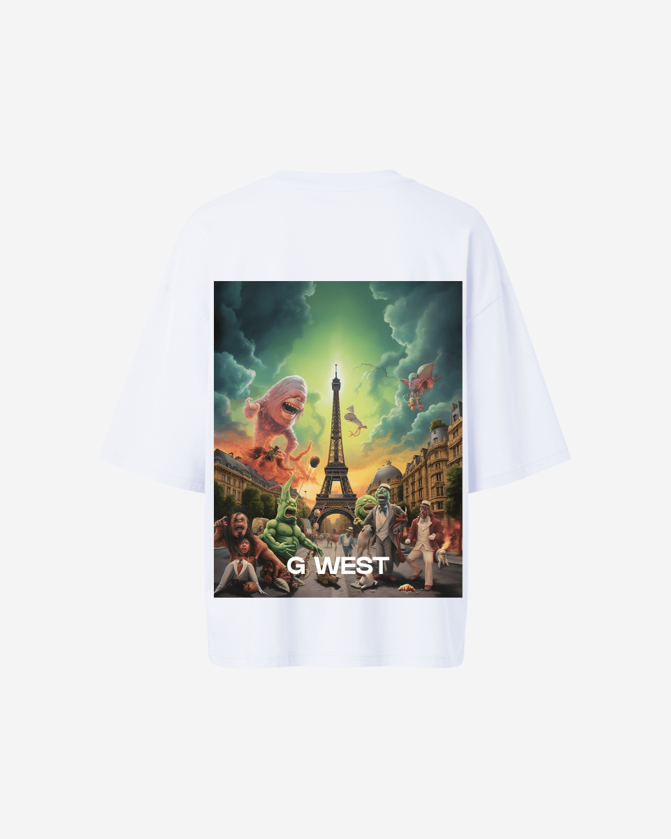 G West In Paris Oversized T-Shirt - WOMEN