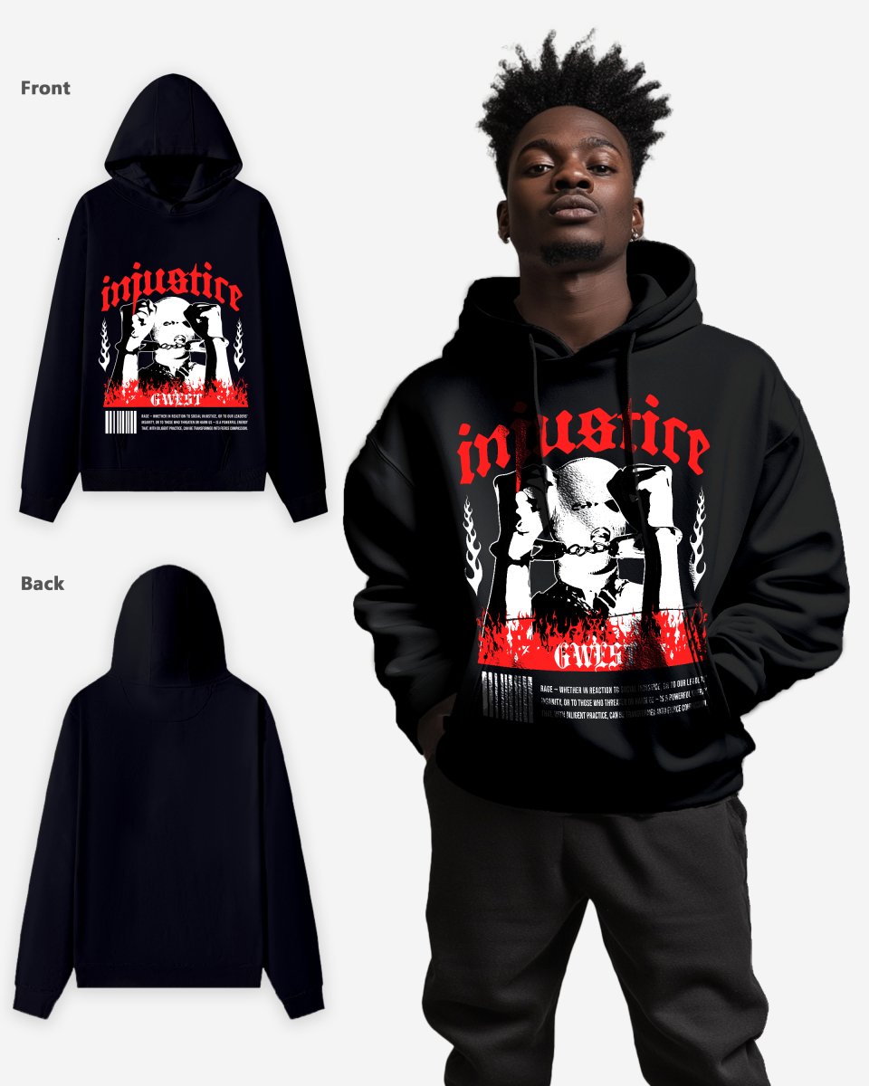 G West Injustice Oversize Hoodie