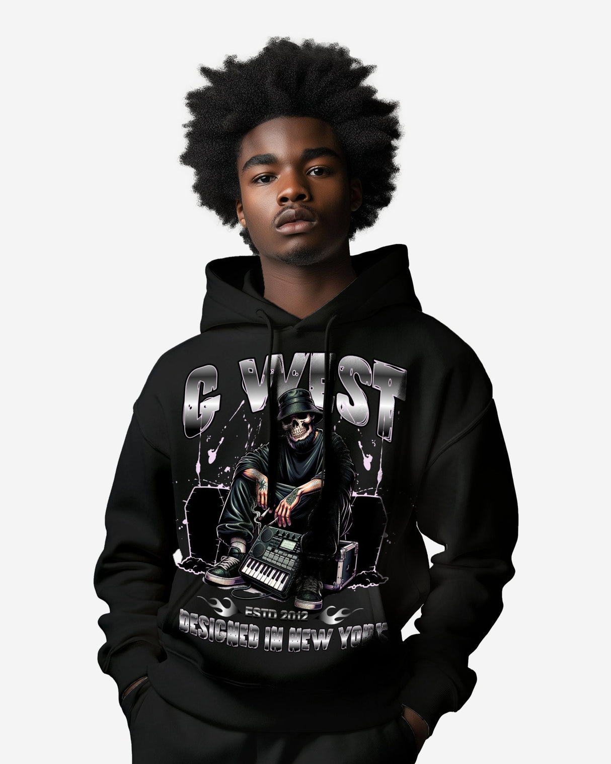 G West Jamming With The Dead Oversize Hoodie