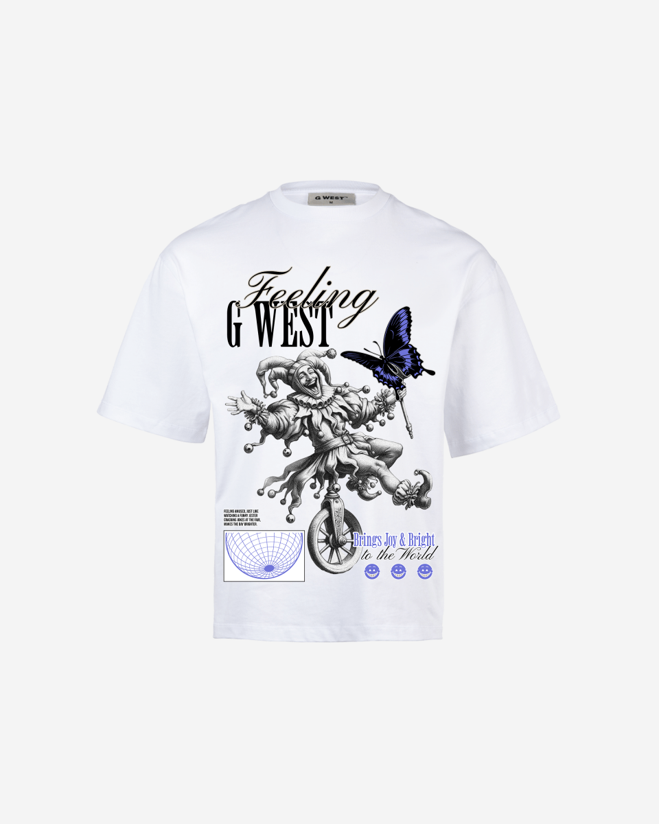 G-WEST JOY OVERSIZED TEE