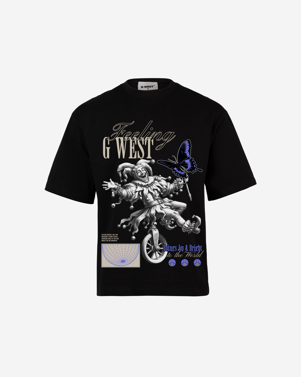 G-WEST JOY OVERSIZED TEE