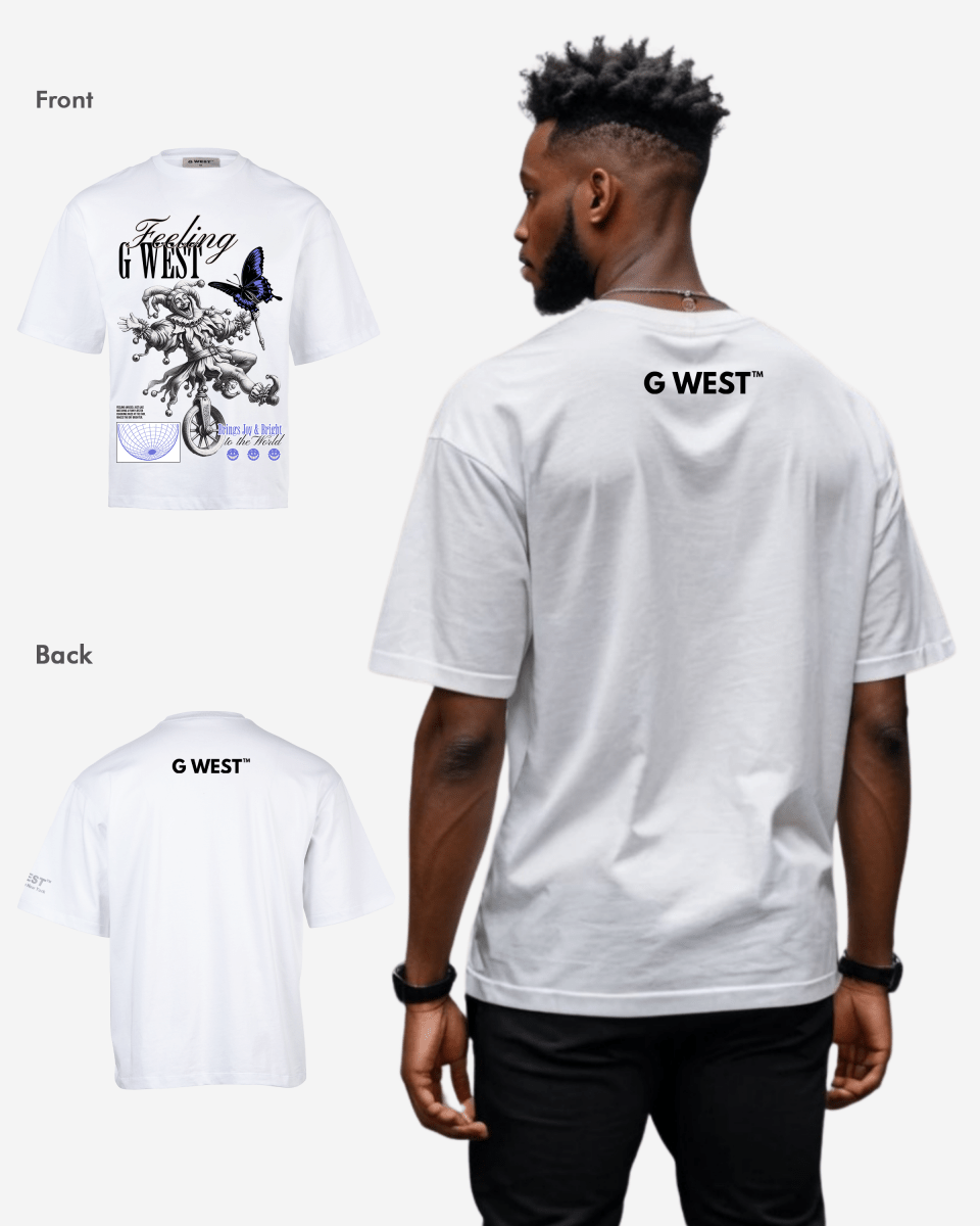 G-WEST JOY OVERSIZED TEE
