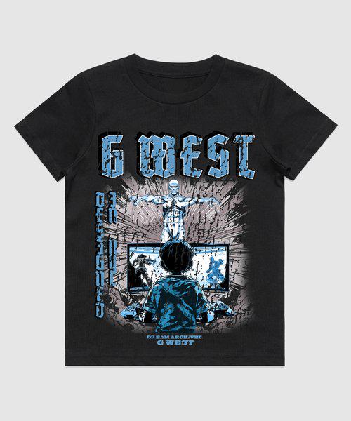 G West Kids Game Of G Baby Blue Tee - Dtpbasty9071