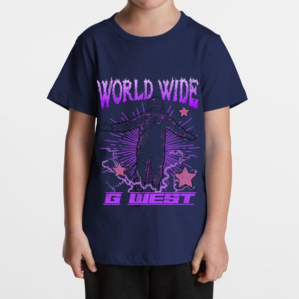 G West Kids Olympic World Wide Star Tee - Dtpbasty9021