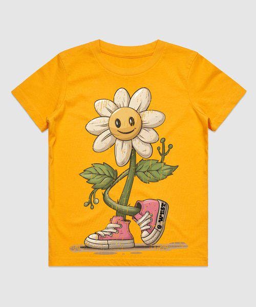G West Kids Sun Flower Tee