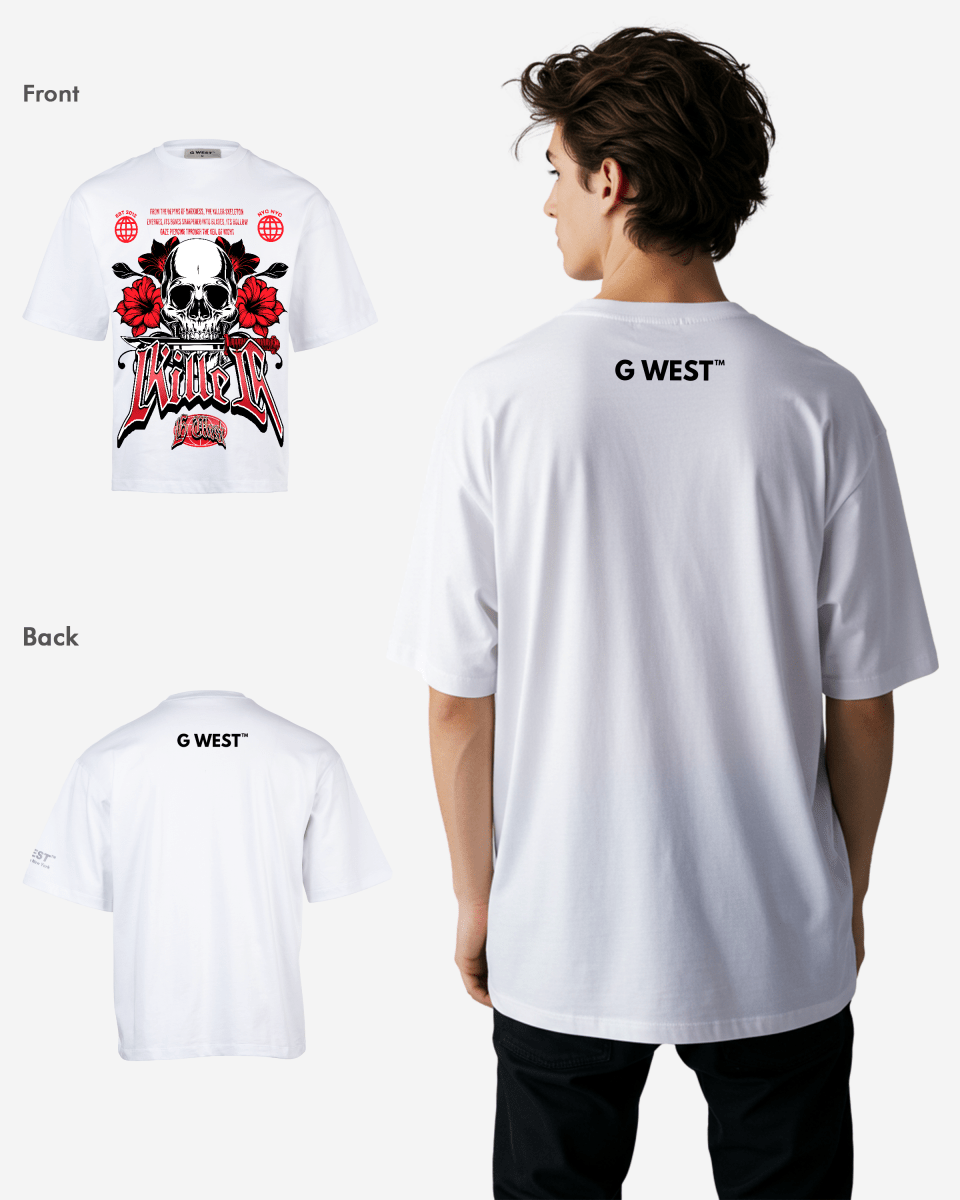 G-WEST KILLER OVEERSIZED TEE