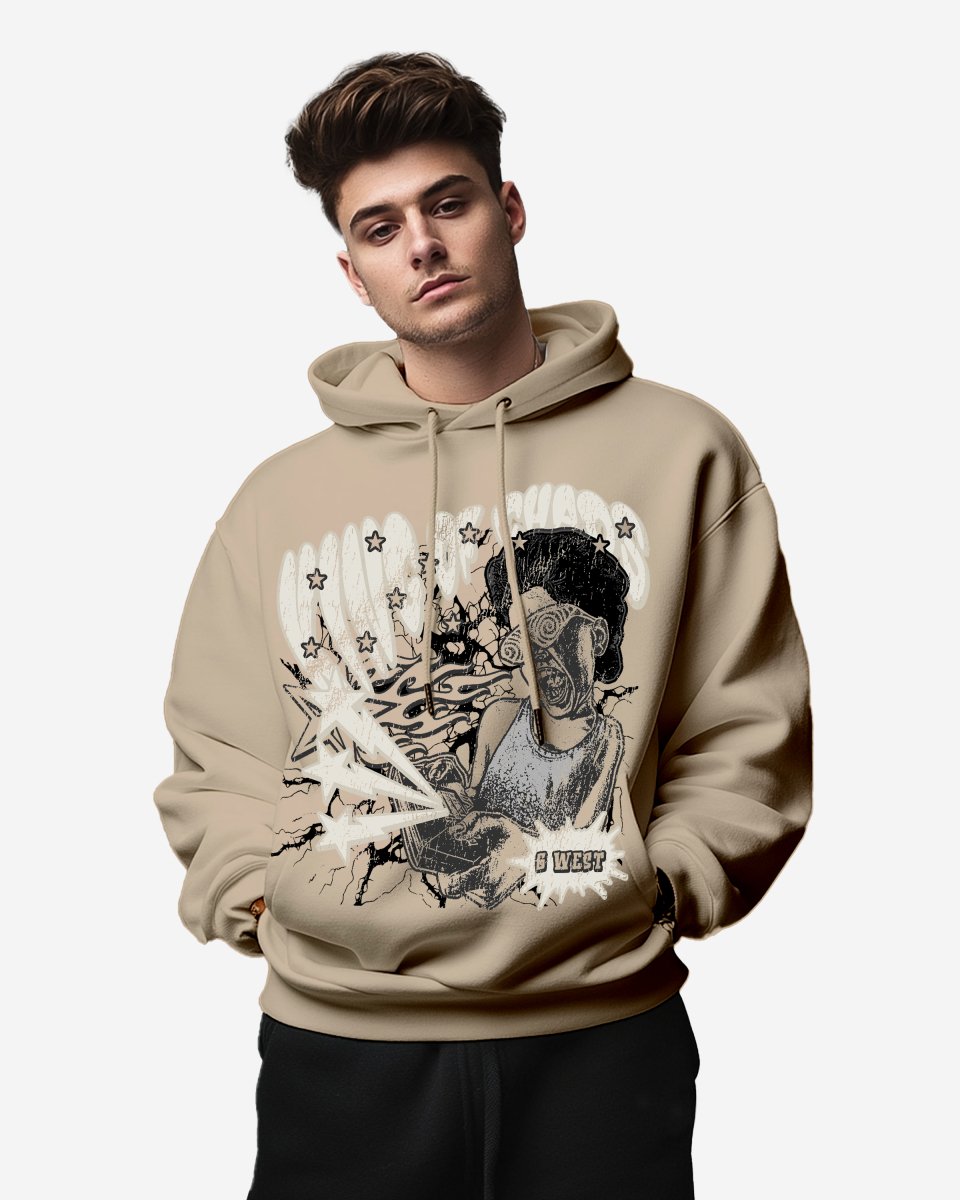 G WEST KING OF CHAOS OVERSIZE HOODIE