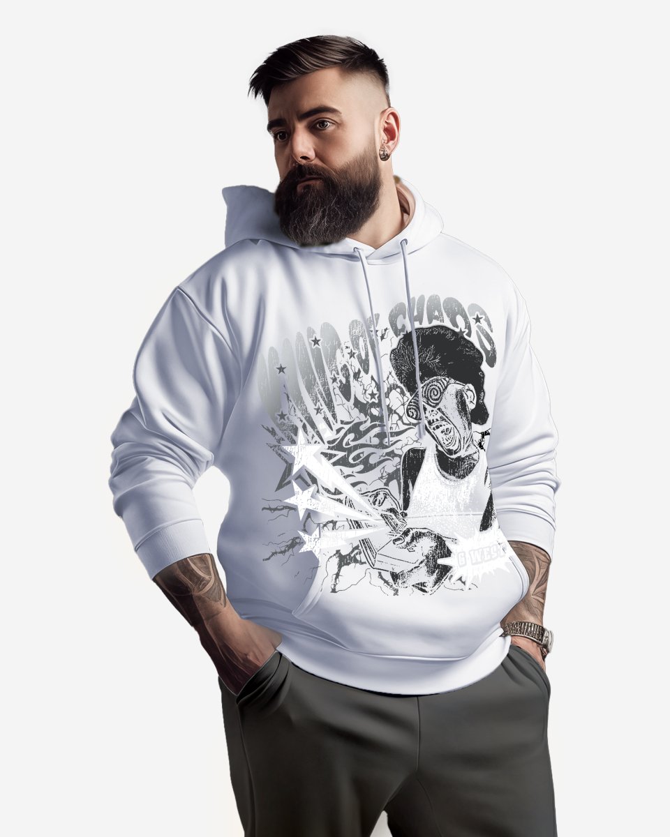 G WEST KING OF CHAOS OVERSIZE HOODIE