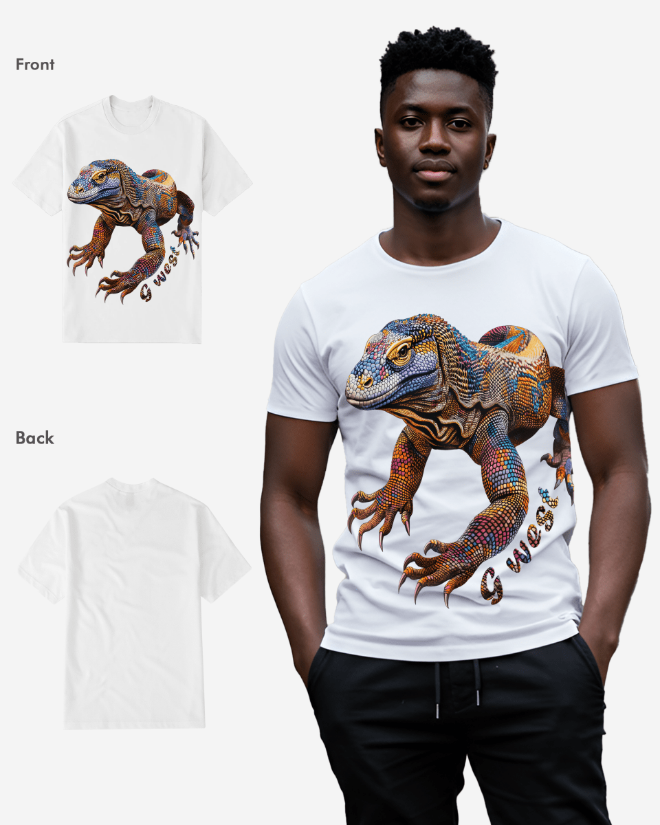G WEST Komodo dragon TEE