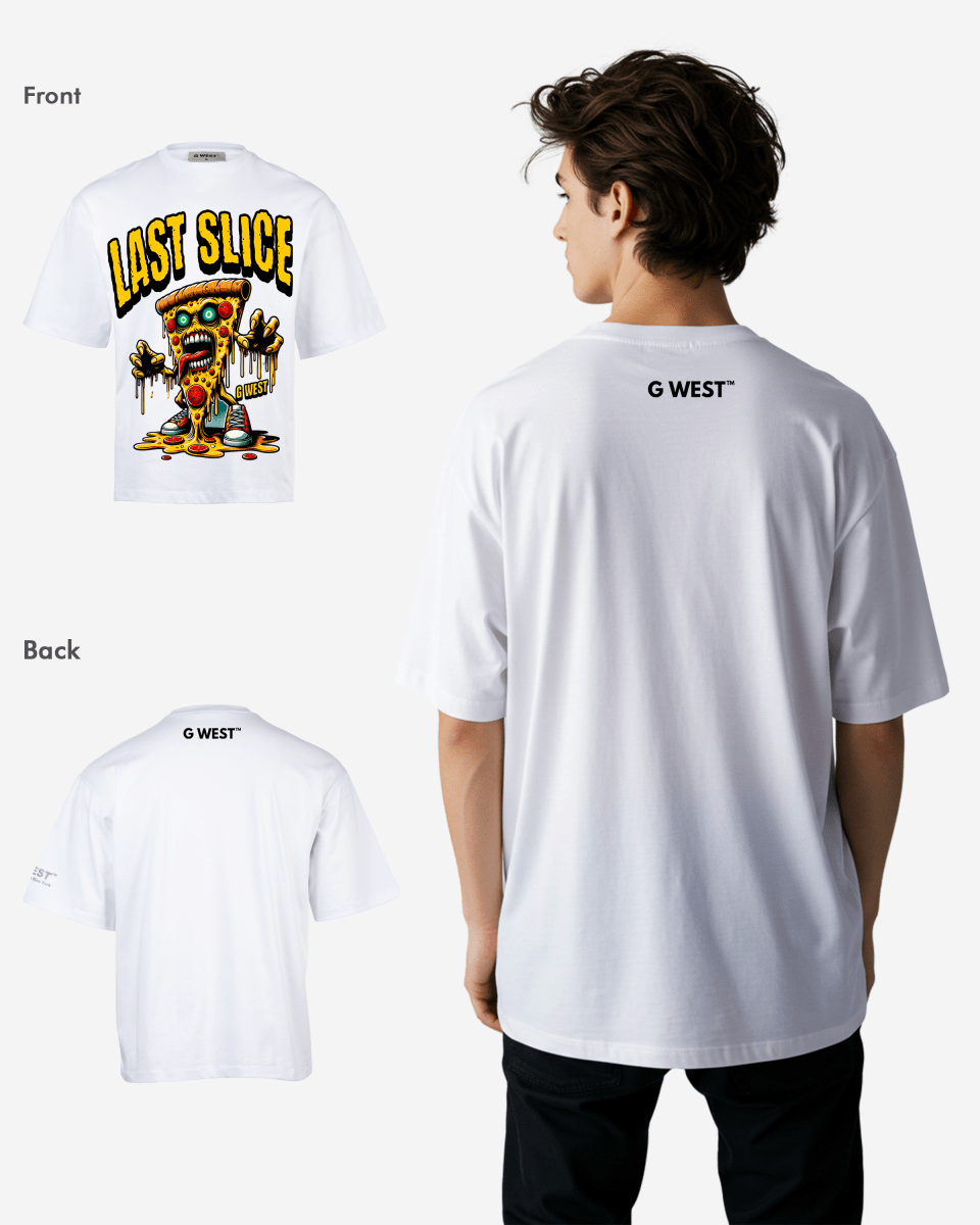 G-WEST LAST SLICE OVERSIZED TEE