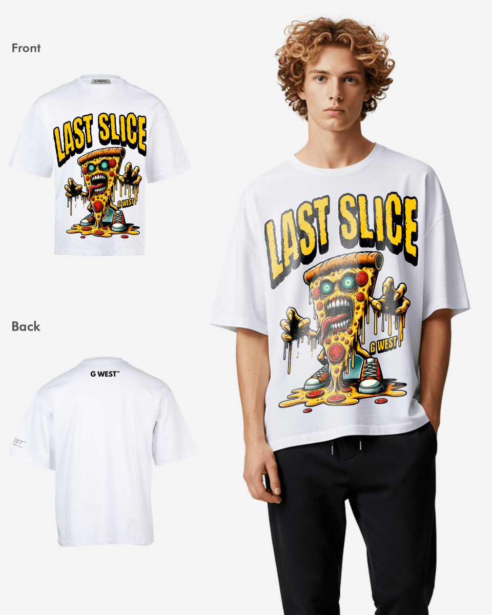 G-WEST LAST SLICE OVERSIZED TEE