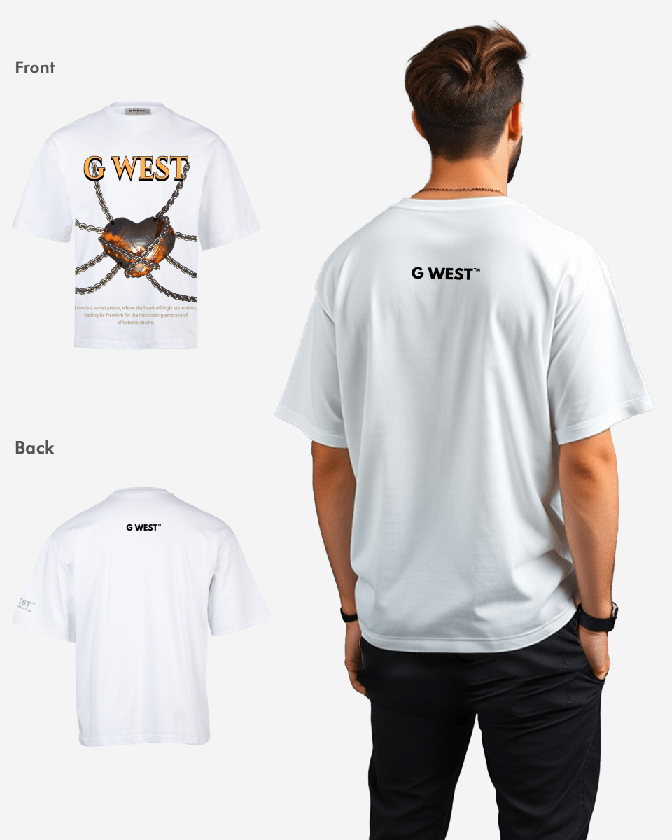 G-WEST Locked in Love Oversized Tee