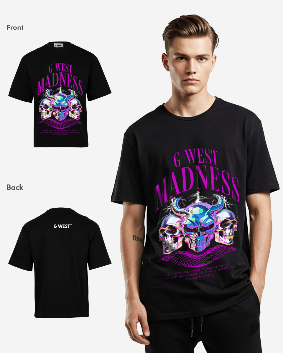 G-WEST Madness Oversized Tee