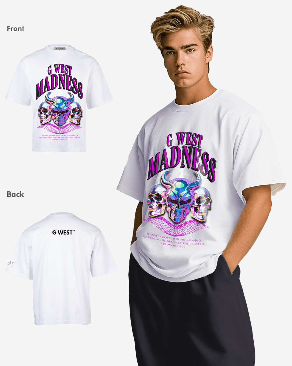 G-WEST Madness Oversized Tee