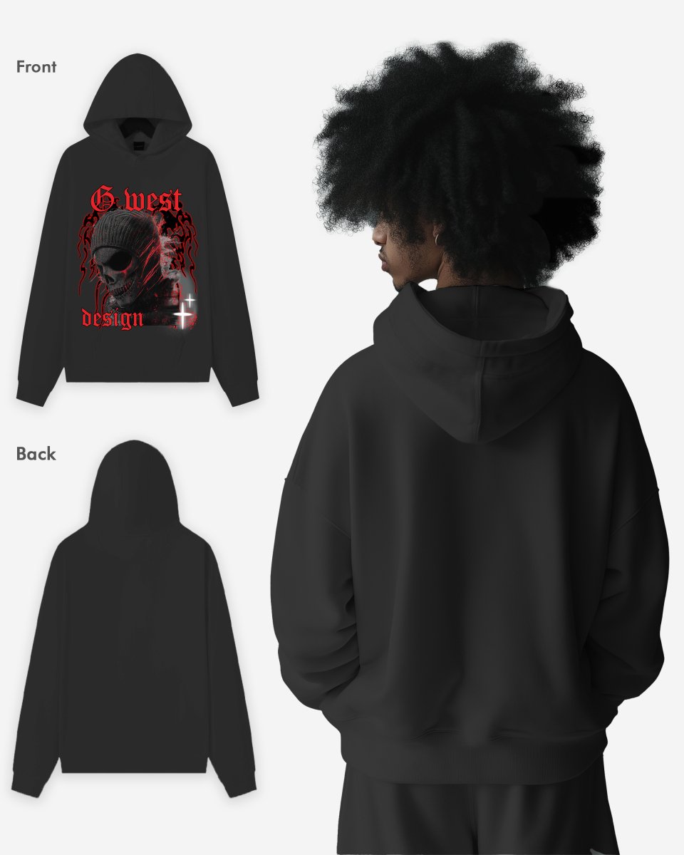 G WEST MASK 3.0 OVERSIZE HOODIE