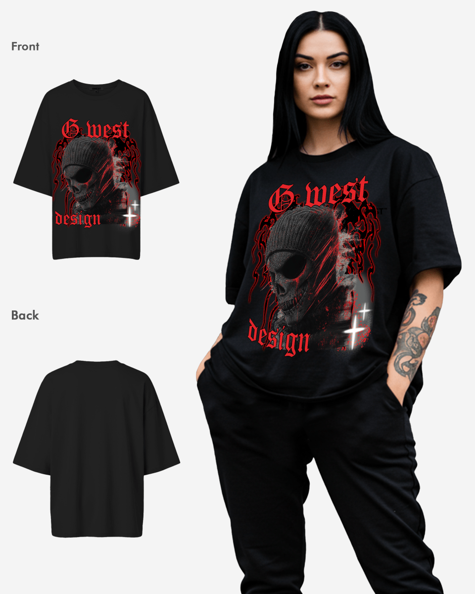 G WEST MASK 3.0 Oversized Tee - Women