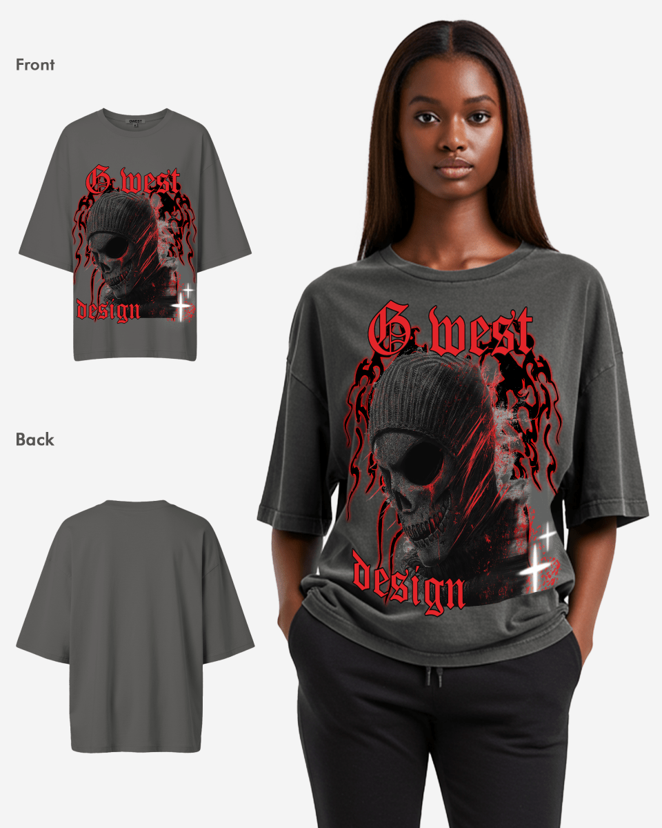 G WEST MASK 3.0 Oversized Tee - Women