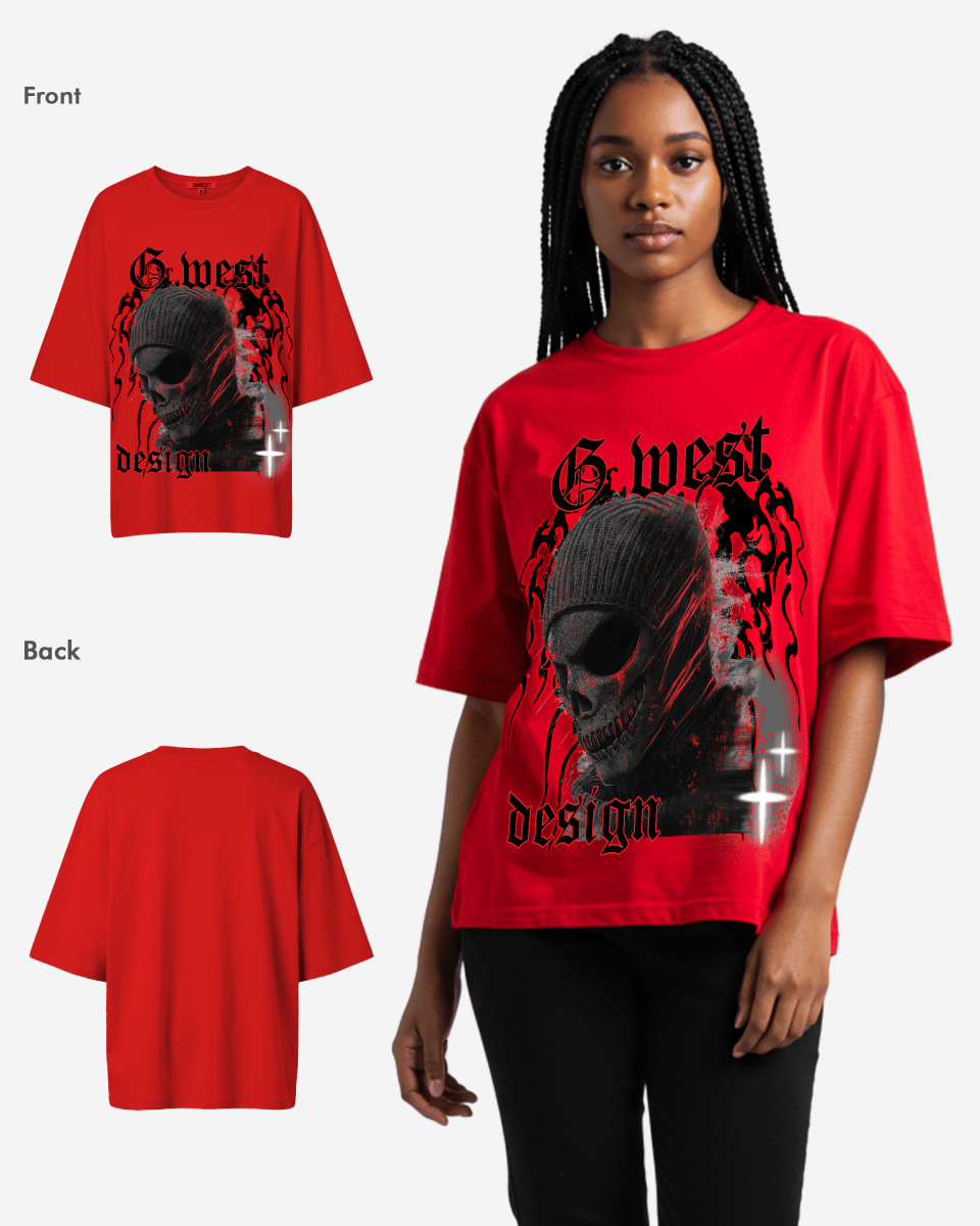 G WEST MASK 3.0 Oversized Tee - Women