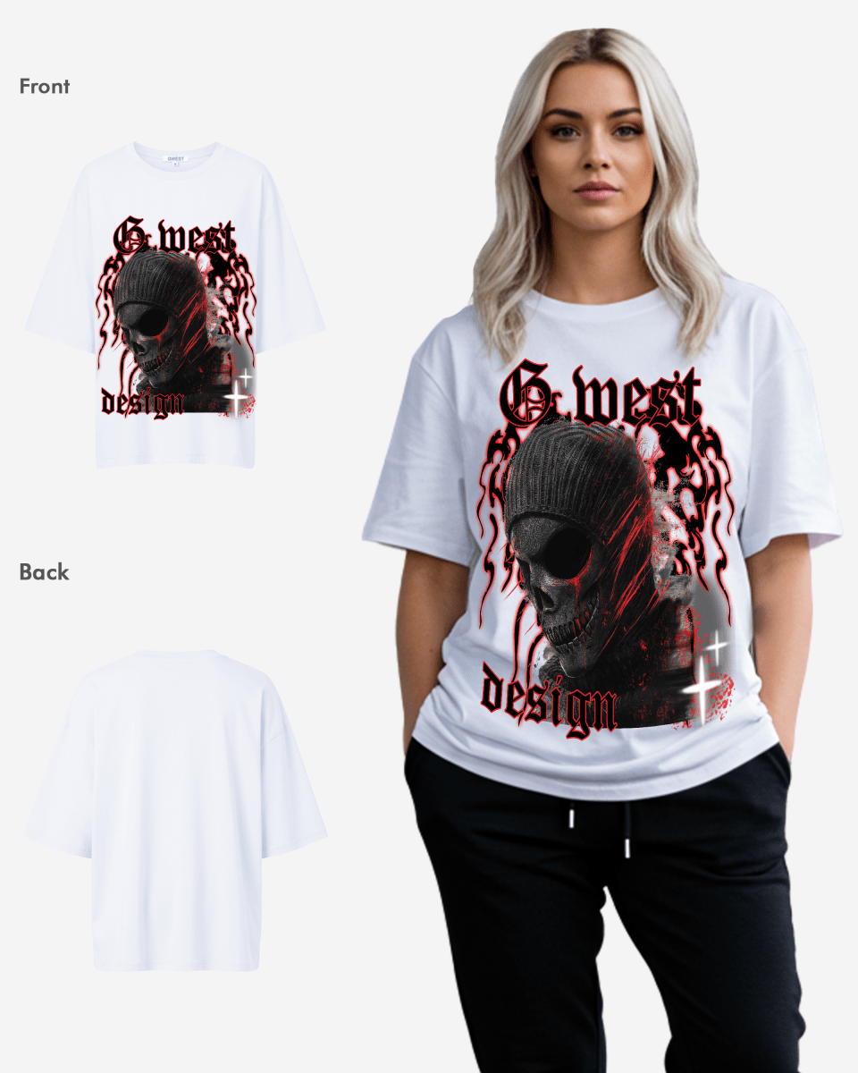 G WEST MASK 3.0 Oversized Tee - Women