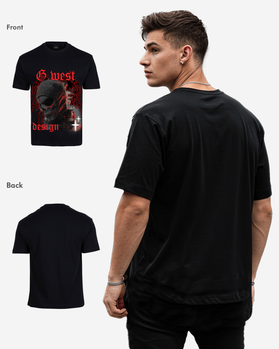 G WEST MASK 3.0 Oversized TEE