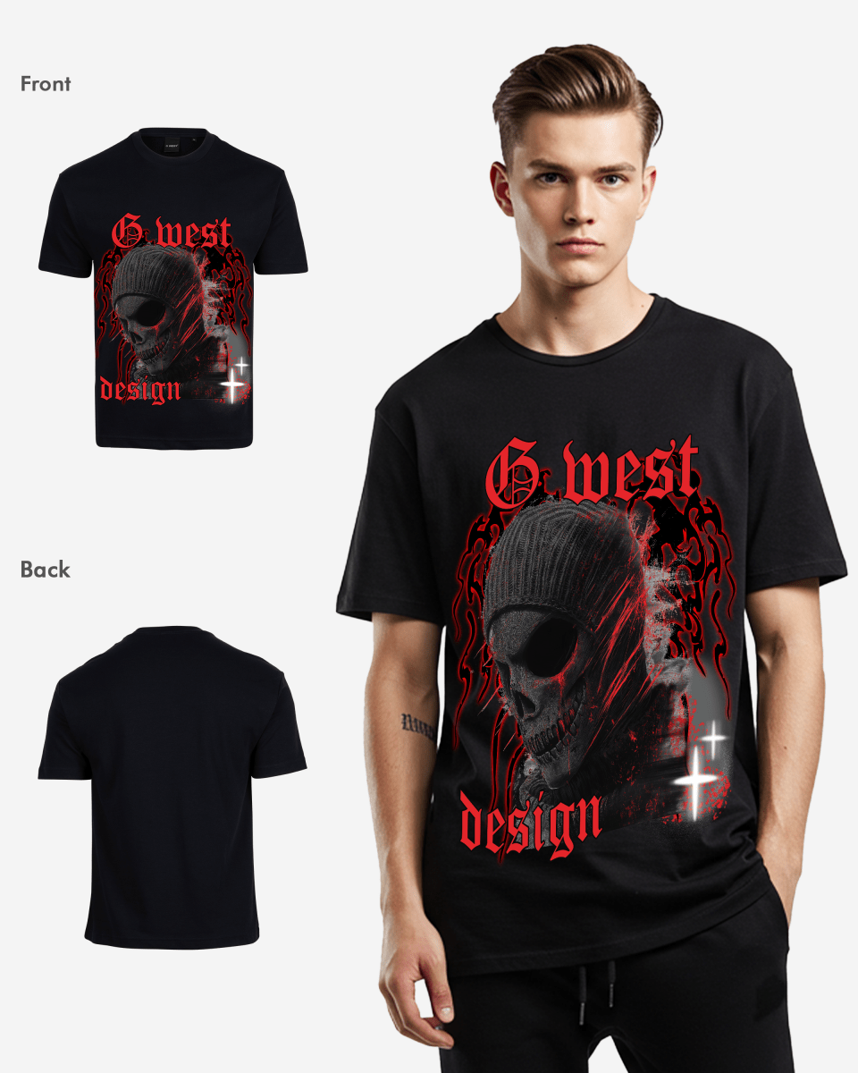 G WEST MASK 3.0 Oversized TEE
