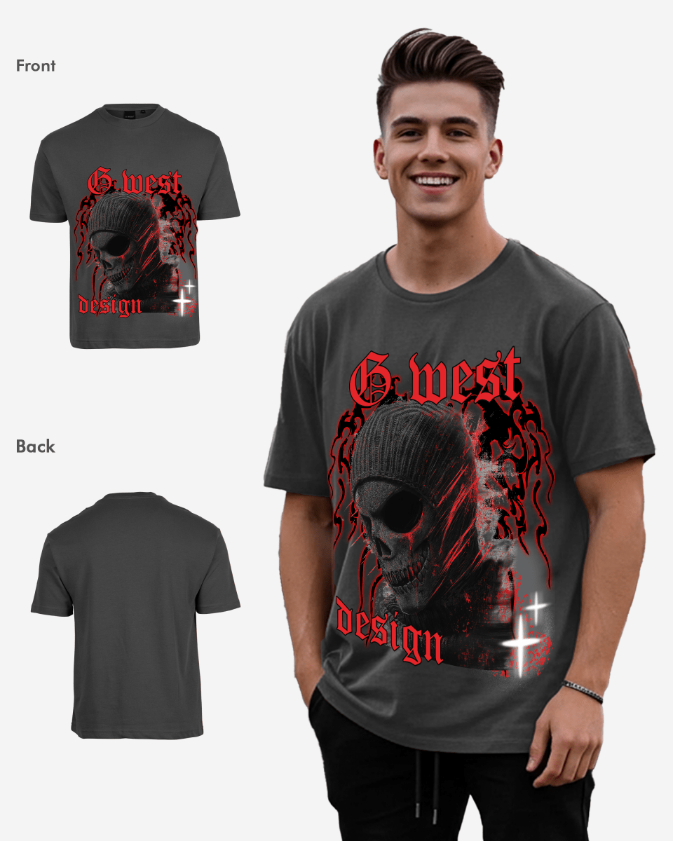 G WEST MASK 3.0 Oversized TEE