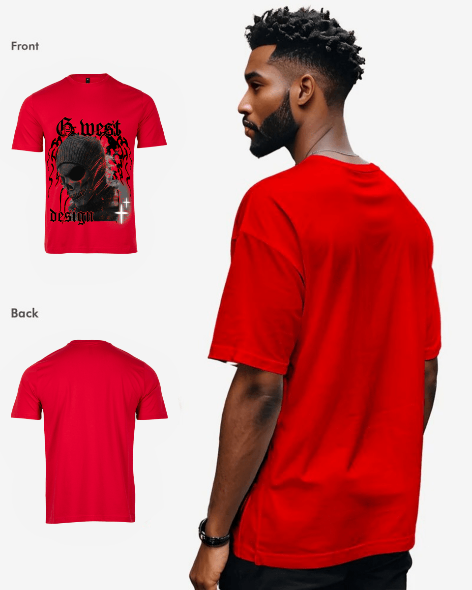 G WEST MASK 3.0 Oversized TEE
