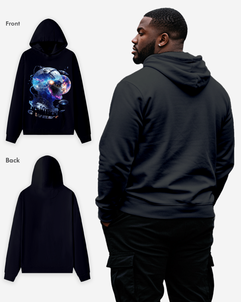 G WEST MATAL FUTURE HOODIE Big and Tall