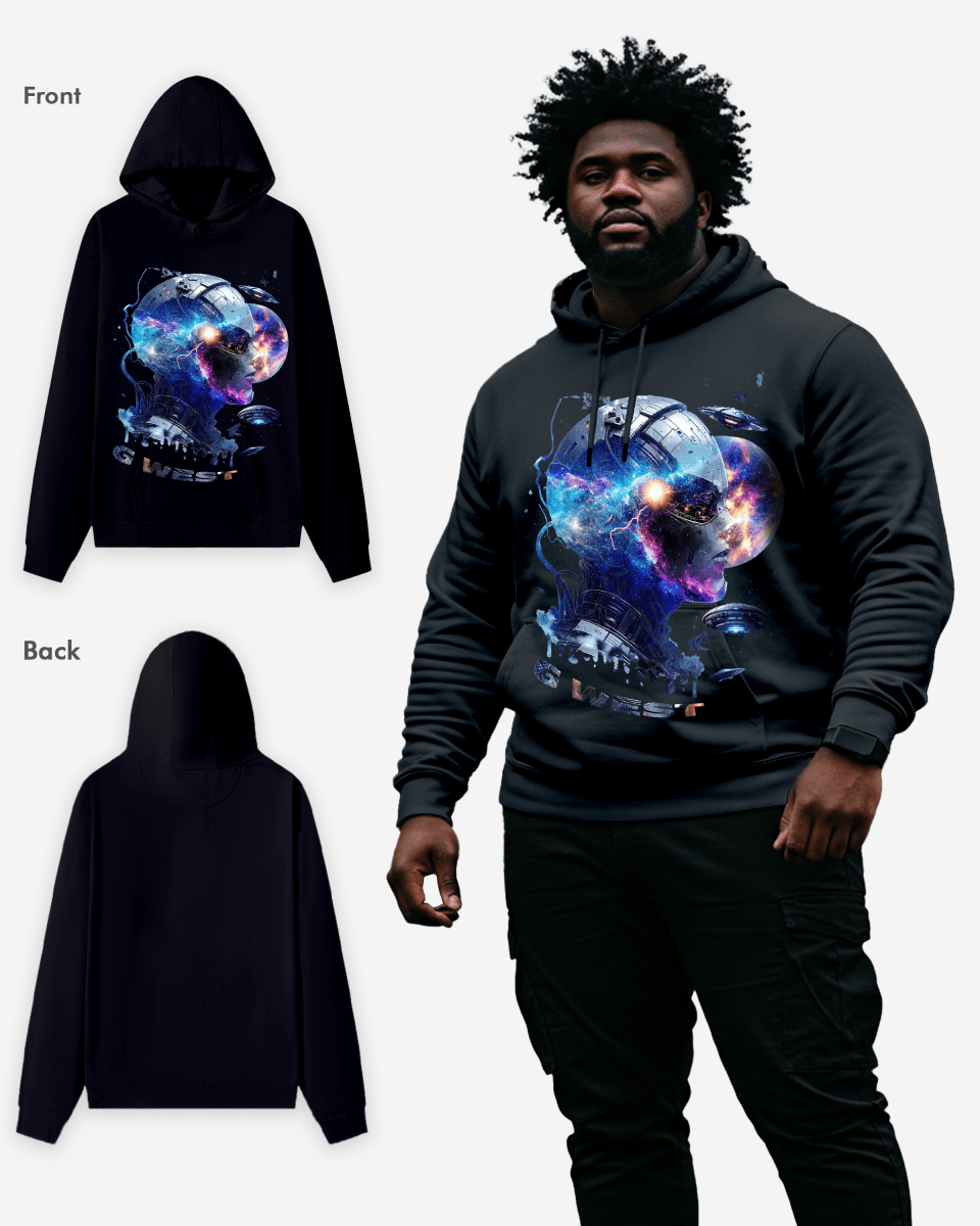 G WEST MATAL FUTURE HOODIE Big and Tall