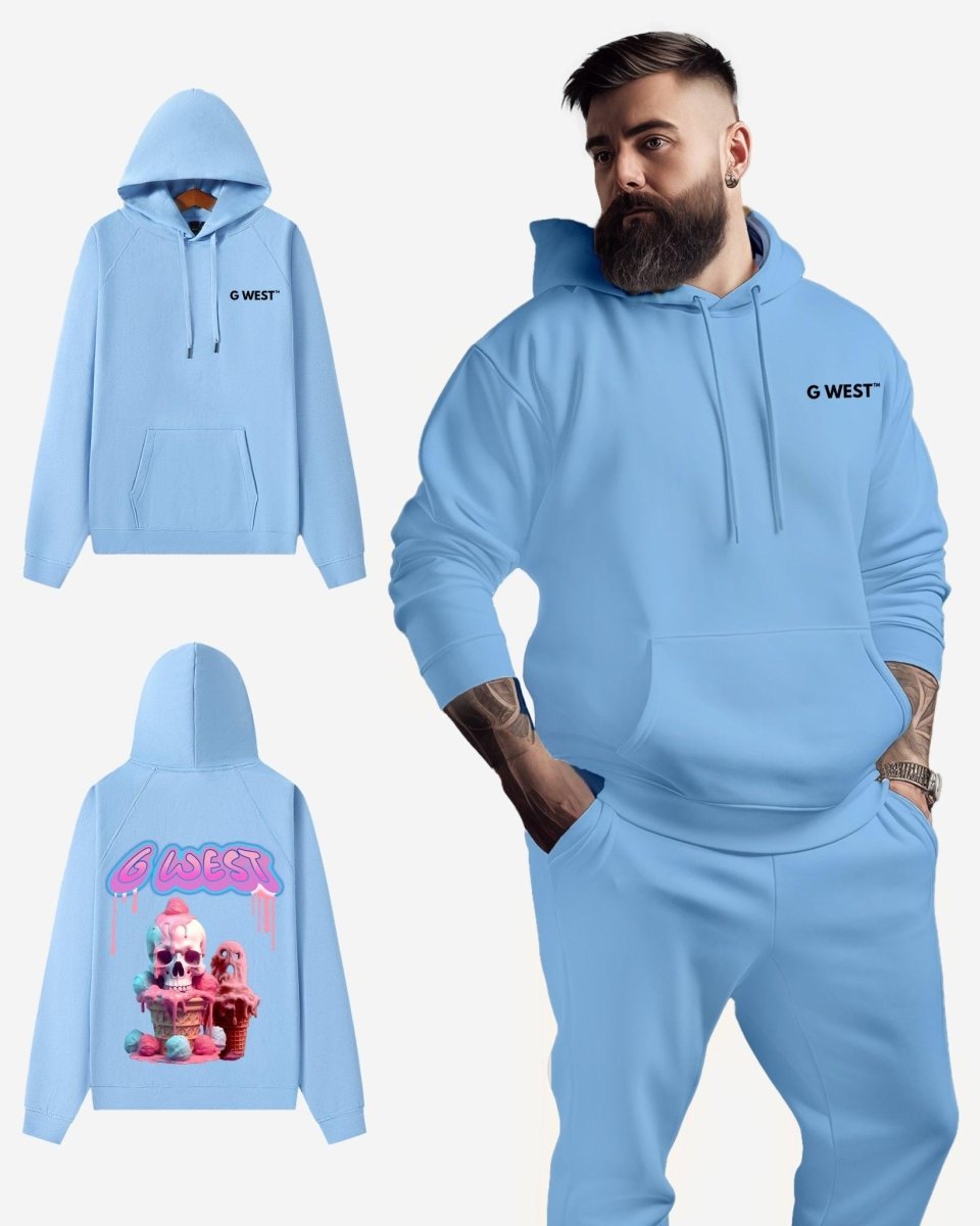 G West Melting Ice Cream Oversize Hoodie