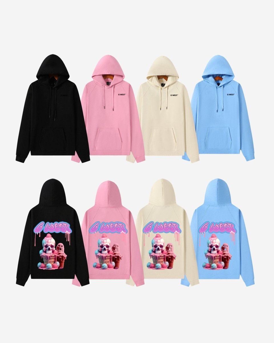 G West Melting Ice Cream Oversize Hoodie