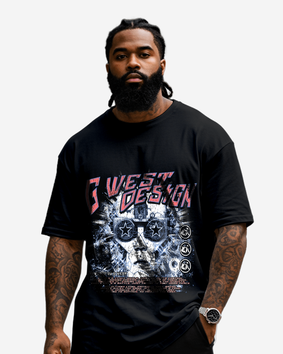 G WEST MENS CHASING DREAMS TEE Big and Tall