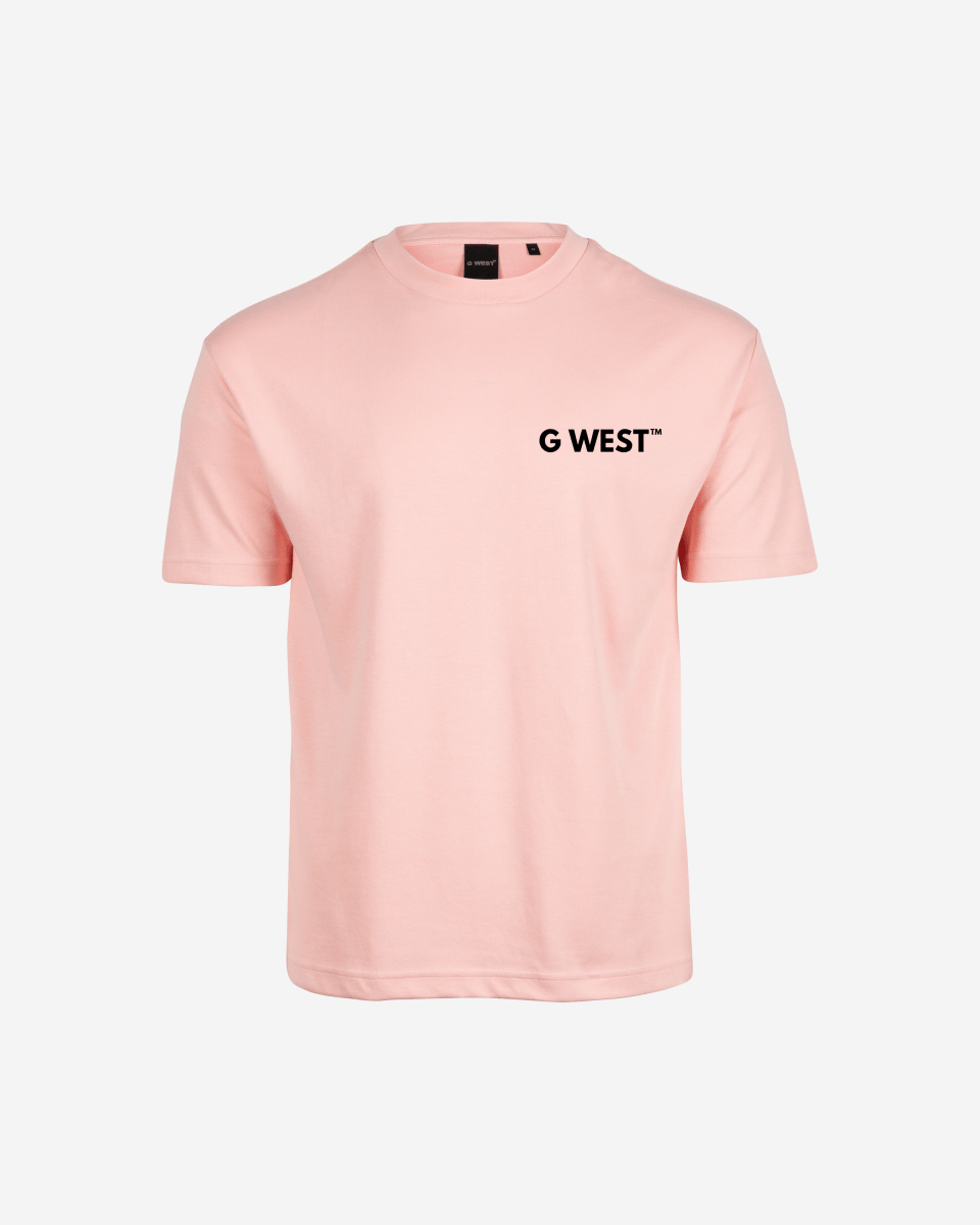 G WEST MENS LOGO KEEP DRY OVERSIZED TEE