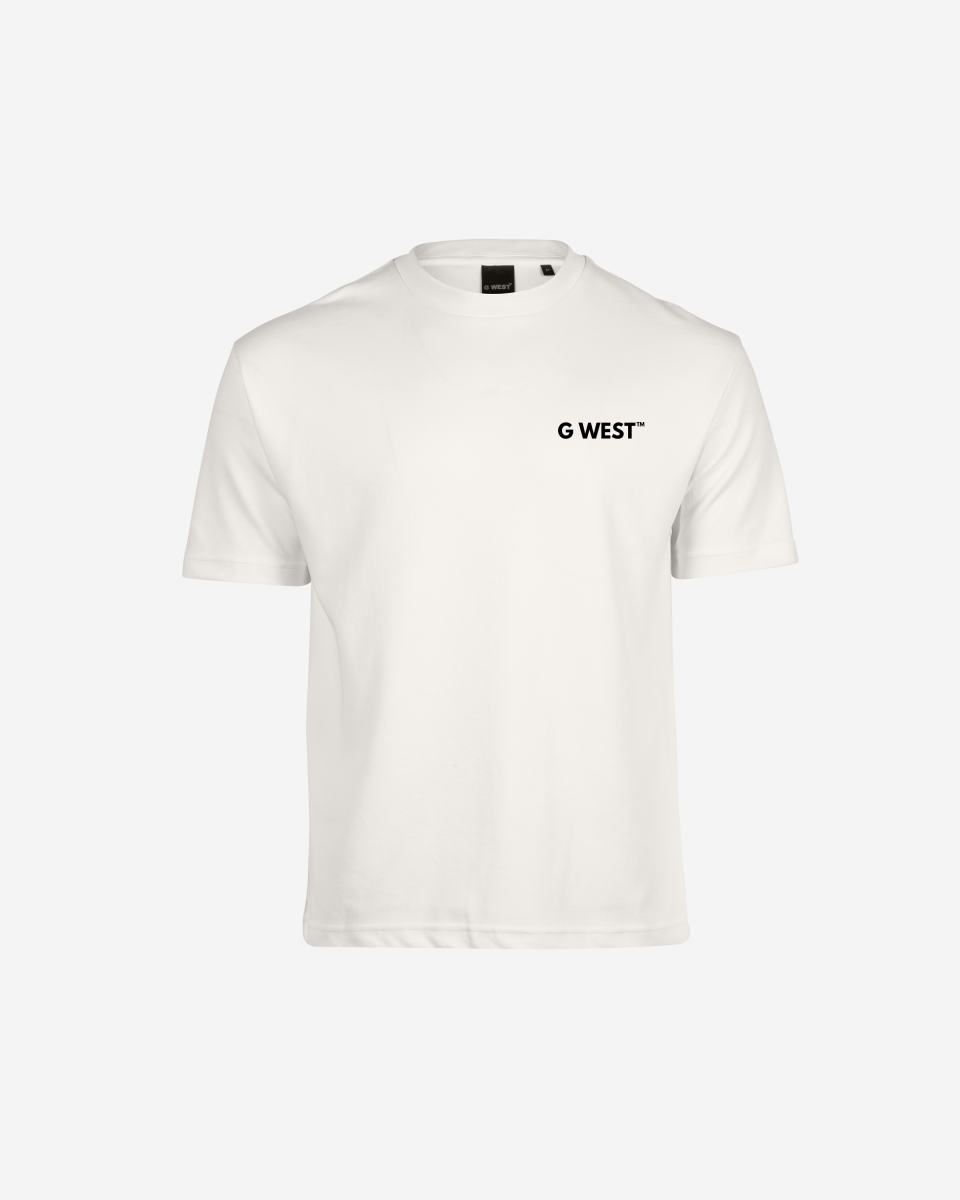 G WEST MENS LOGO KEEP DRY OVERSIZED TEE