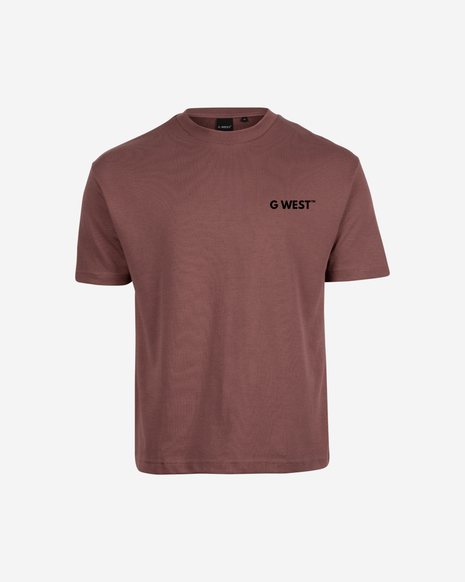 G WEST MENS LOGO KEEP DRY OVERSIZED TEE