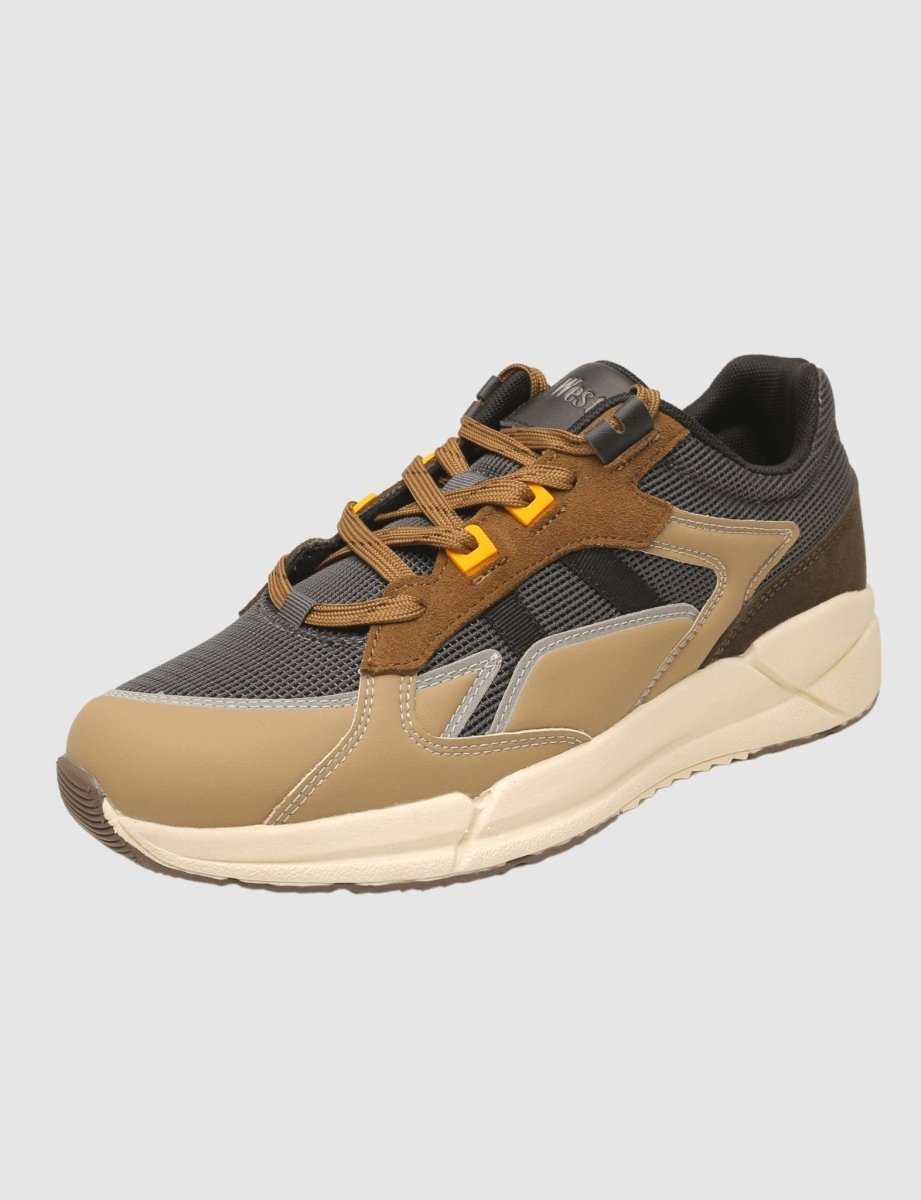 G West Mens Running Shoes - Gwm20009 | Brown